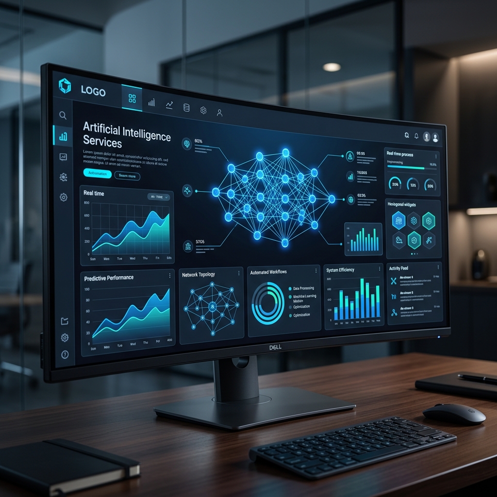 Dashboard enterprise Jasa Pembuatan AI dan AI Automation oleh Richkeyrick